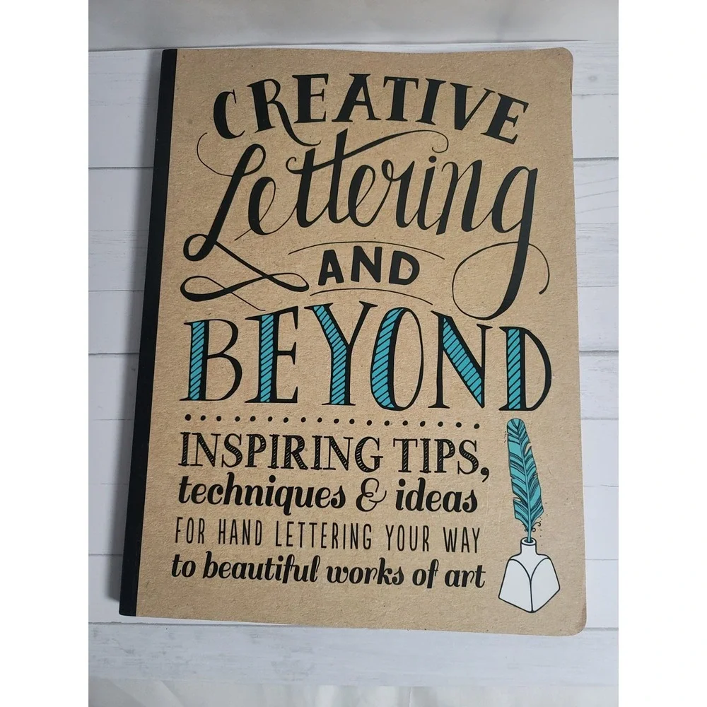 Lot 2 Creative Lettering & Beyond‎ Inspiring Tips Techniques and Ideas Book Kit